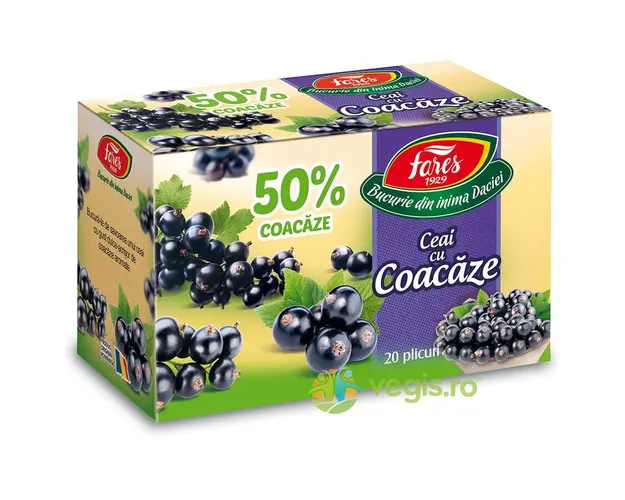 Ceai cu Coacaze 50% 20dz