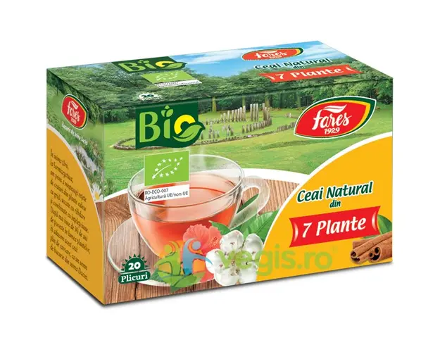 Ceai din 7 plante Ecologic/Bio 20dz