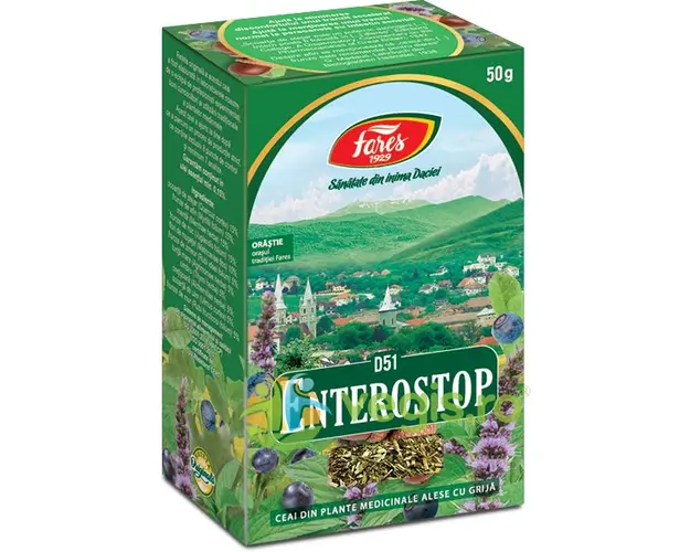 Ceai Enterostop (Fost Antidiareic) 50g