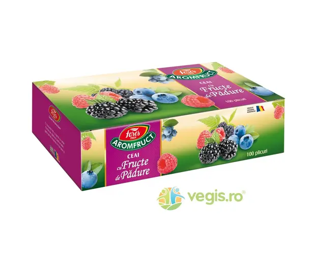 Ceai cu Fructe de Padure Aromfruct 100dz