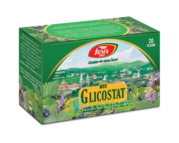 Ceai Glicostat (Diabet) 20dz
