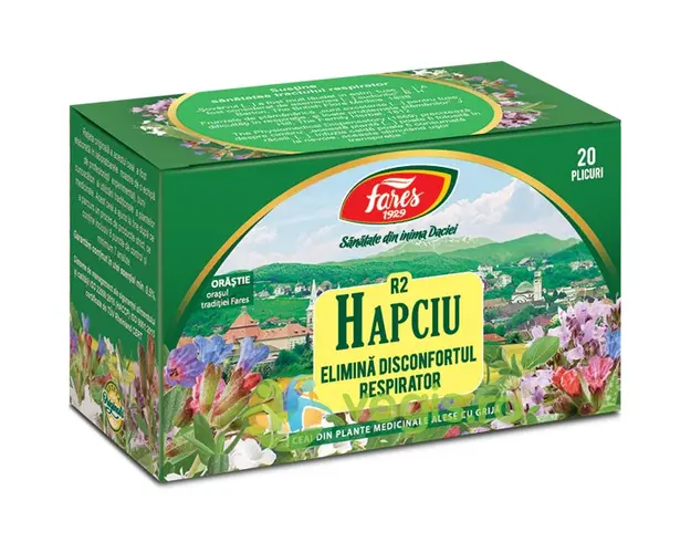 Ceai Hapciu Elimina Disconfortul Respirator 20dz