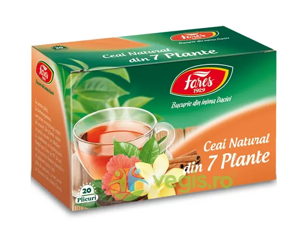 Ceai Natural Din 7 Plante 20dz