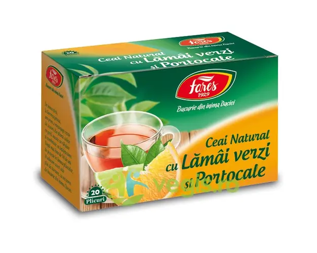Ceai Natural Lamai Verzi si Portocale 20dz