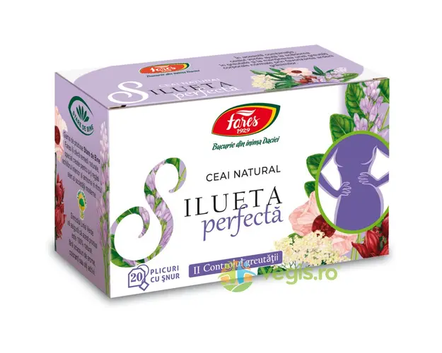 Ceai Silueta Perfecta 2- Controlul Greutatii Stare De Bine - 20dz
