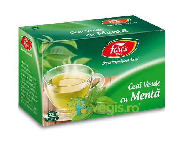 Ceai Verde cu Menta 20dz