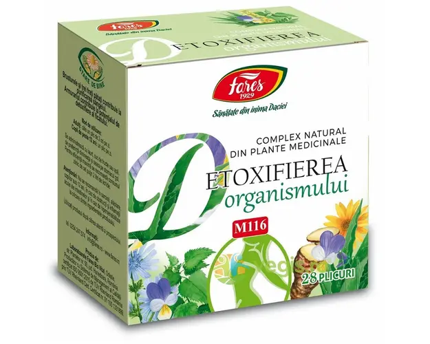 Detoxifierea Organismului (M116) 28 plicuri