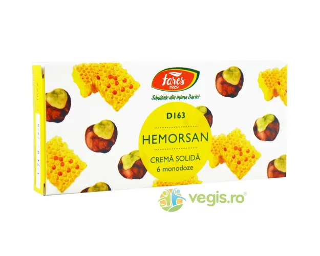 Hemorsan (D163)Crema Solida 6 monodoze