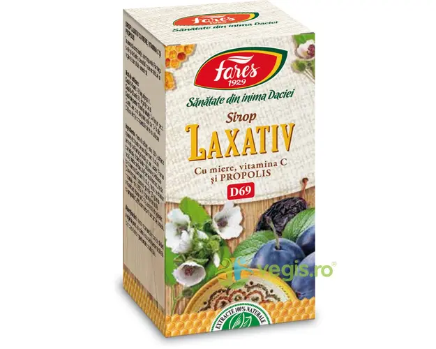 Sirop Laxativ cu Miere, Vit C si Propolis (D69) 100ml
