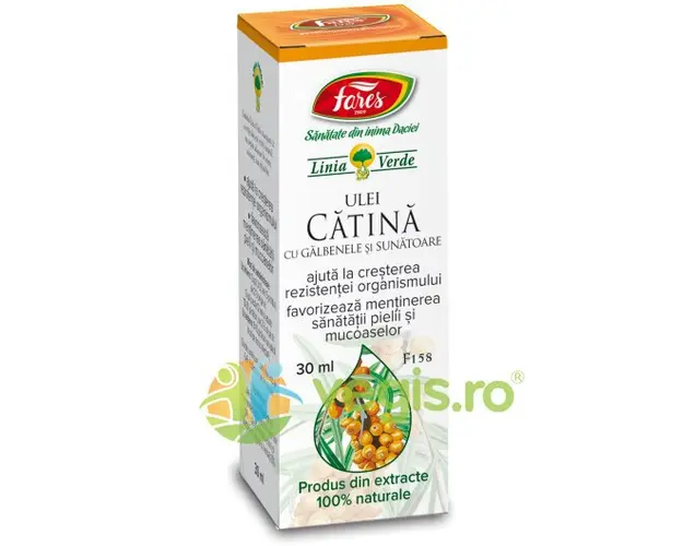 Ulei Catina, Galbenele Si Sunatoare 30ml
