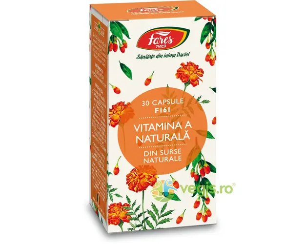 Vitamina A Naturala (F161) 30cps