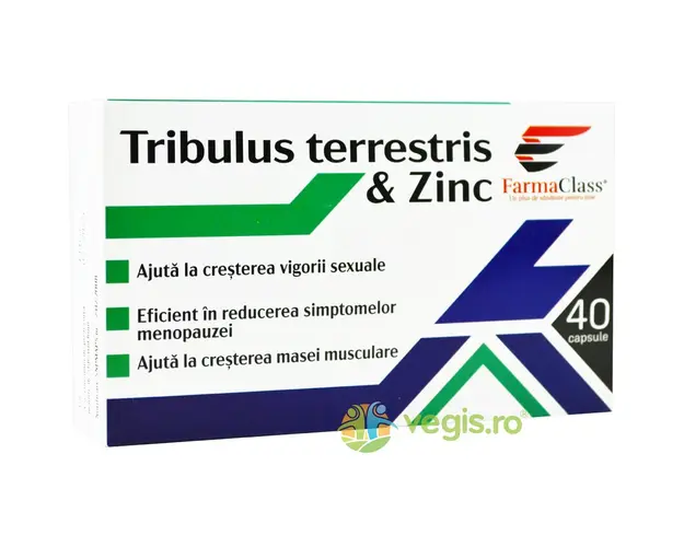 Tribulus Terrestris si Zinc 40cps