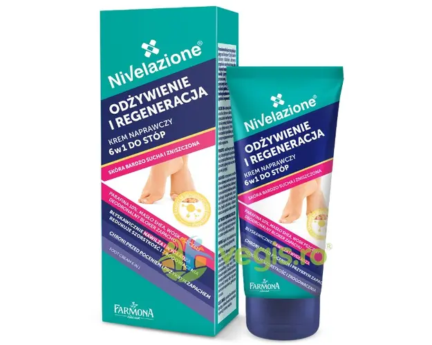 Nivelazione Crema Reparatoare 6 In 1 pentru Picioare 75ml