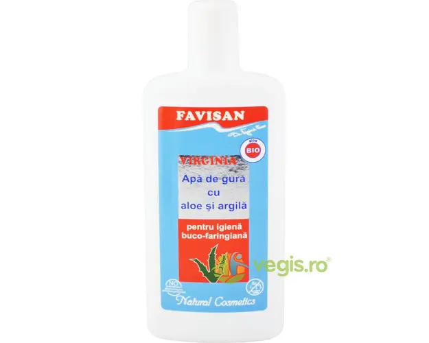 Apa de Gura cu Aloe si Argila 125ml