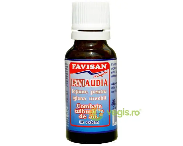 Favi Audia Lotiune Pentru Igiena Urechii 20ml