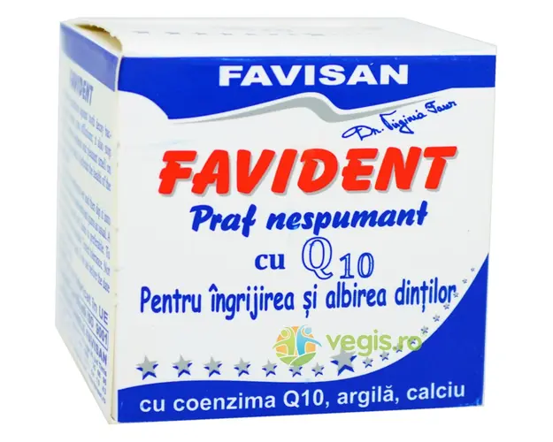 Favident Nespumant cu Q10 50ml