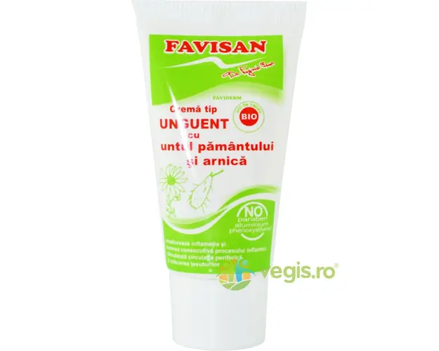Faviderm Crema cu Untul Pamantului si Arnica 30ml
