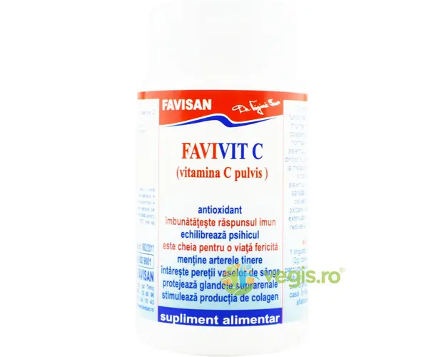 Favivit C Vitamina C Pulbere 80g