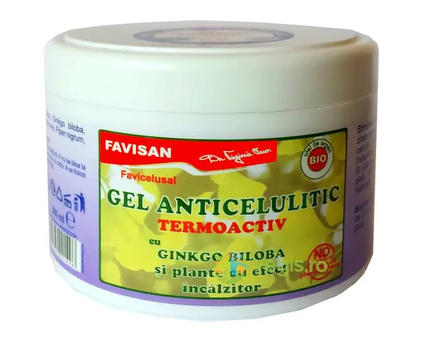 Gel Anticelulitic Termoactiv BIO 300ml