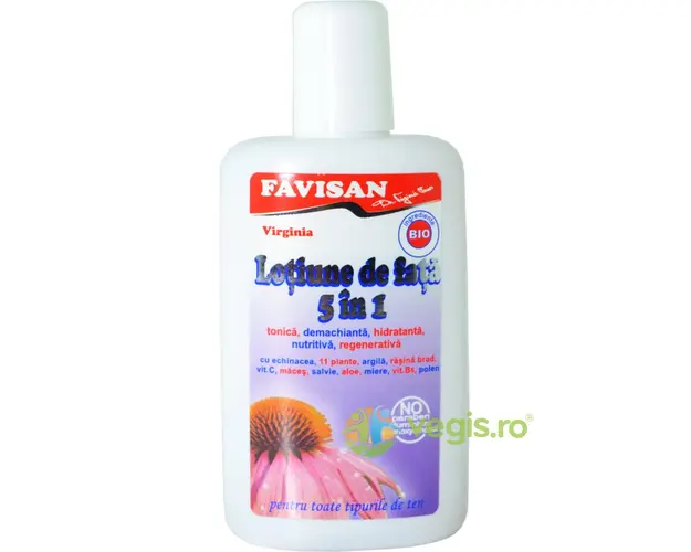 Lotiune de Fata 5 in1 cu Echinacea pentru Toate Tipurile de Ten Virginia 70ml