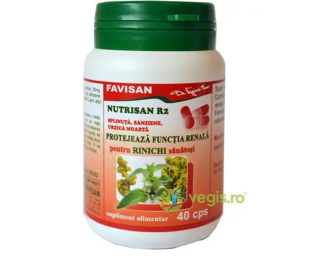 Nutrisan R2 - Splinuta, Sanziene si Urzica 40cps