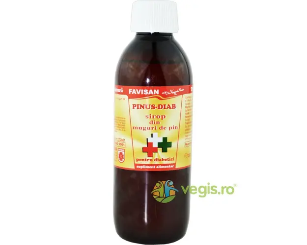 Sirop Pinus-Diab din Muguri de Pin pentru Diabetici 250ml