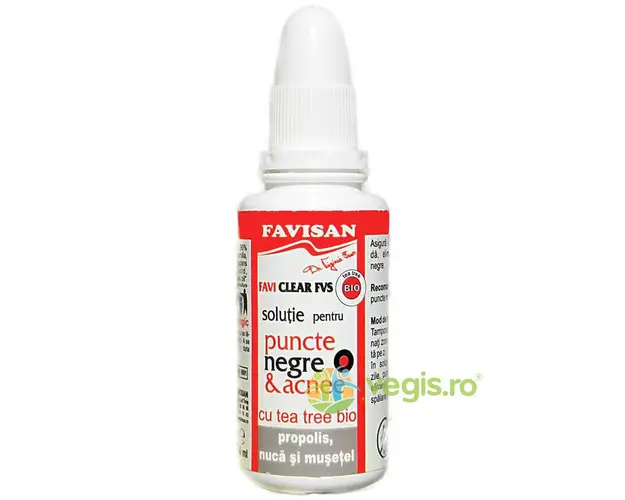 Solutie pentru Puncte Negre si Acnee Bio 30ml