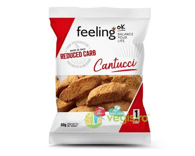 Biscuiti Cantucci cu Migdale 50g