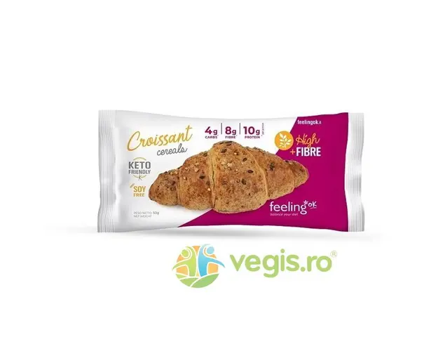 Croissant cu Cereale Bogat in Fibre 50g