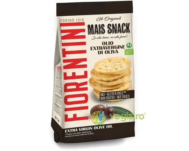 Chipsuri din Porumb cu Ulei de Masline fara Gluten Ecologice/Bio 50g