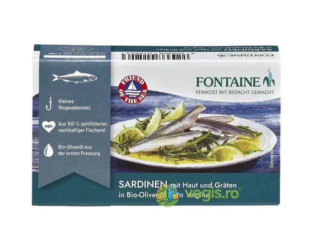 Sardine in Ulei de Masline 120g