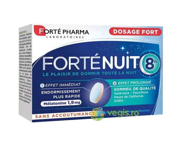 Forte Nuit 8h pentru Somn Linistit 15cpr