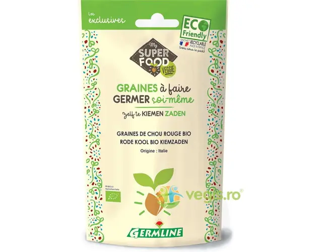 Seminte de Varza Rosie pentru Germinat Ecologic/Bio 100g