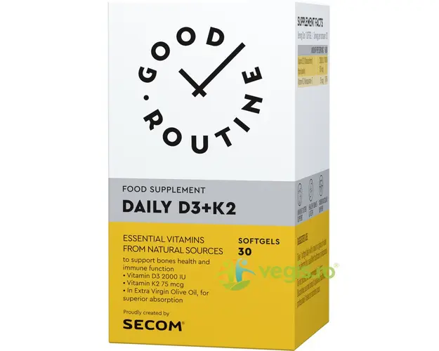 Daily D3+K2 30cps moi Secom,