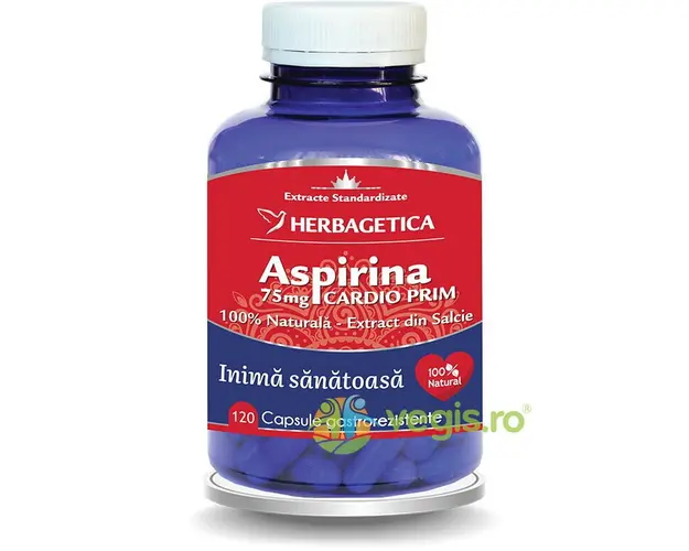 Aspirina Naturala Cardio Prim 120cps