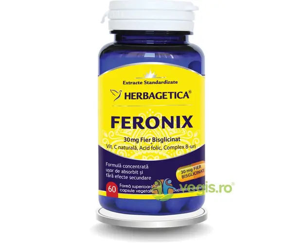 Feronix (Fier Bisglicinat) 60Cps