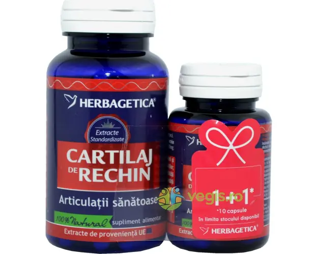 Pachet Cartilaj de Rechin 60cps+10cps