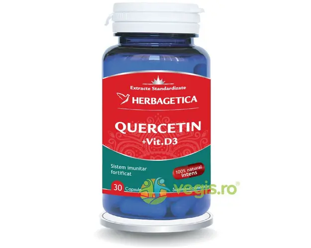 Quercetin + Vitamina D3 30cps