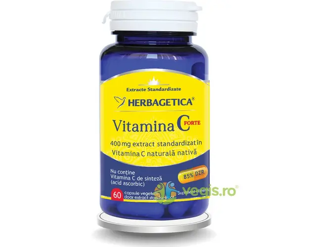 Vitamina C Forte 400mg 60cps