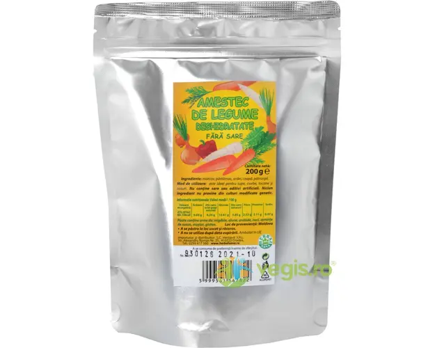 Amestec de Legume Deshidratate Fara Sare 200g