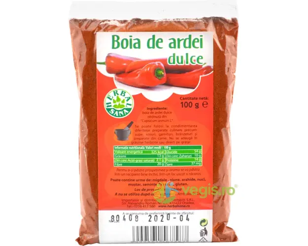 Boia de Ardei Dulce 100g