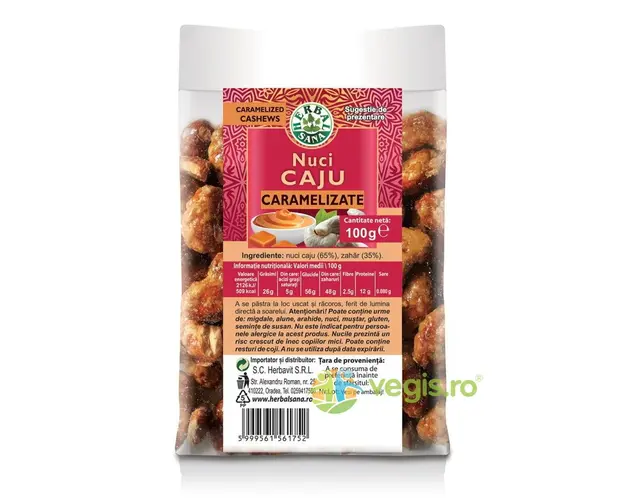 Nuci Caju Caramelizate 100g