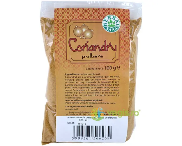 Coriandru Pulbere 100gr