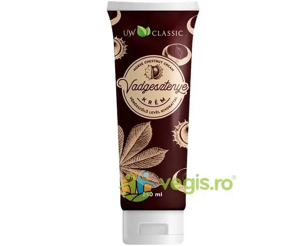 Crema pentru Picioare cu Castane Salbatice si Extract din Frunze de Struguri Rosii 250ml