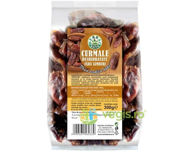 Curmale fara Samburi 300g