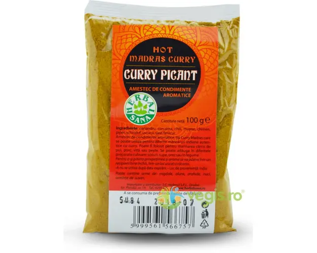 Curry Picant - Hot Madras 100g