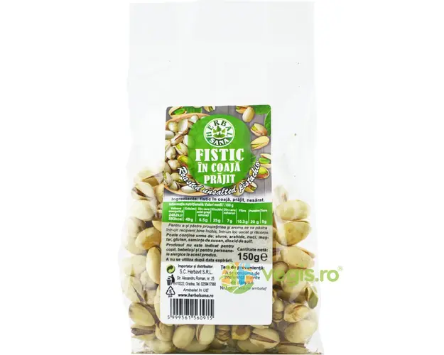 Fistic in Coaja Prajit si Nesarat 150g