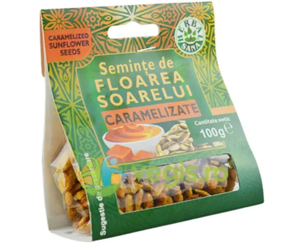 Seminte de Floarea Soarelui Caramelizate 100g