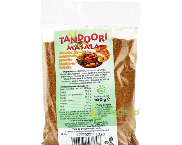 Tandoori Masala - Amestec de Condimente 100g