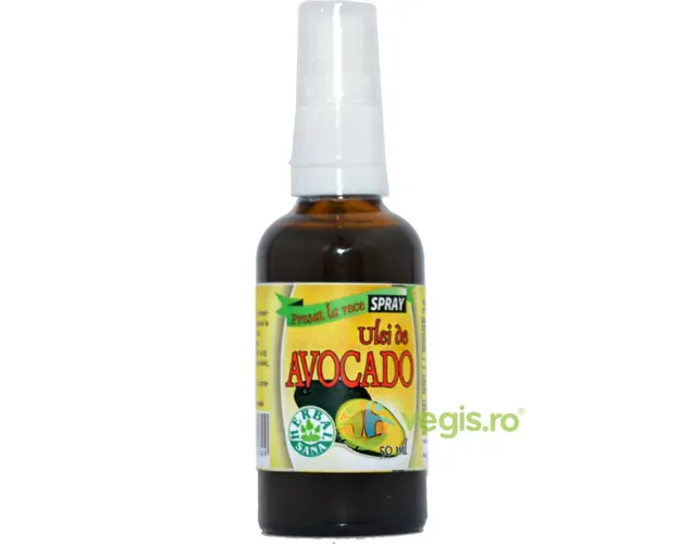 Ulei de Avocado Presat la Rece cu Pulverizator 50ml